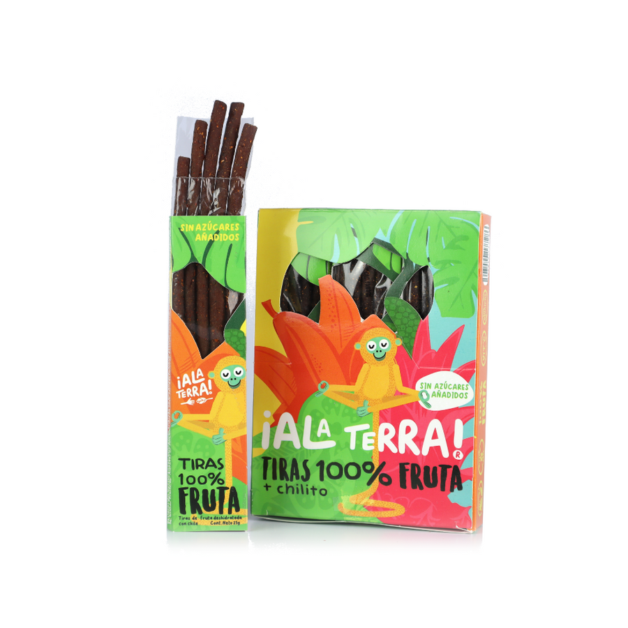 Ala Terra Tiras Fruta /Chilito 25 g