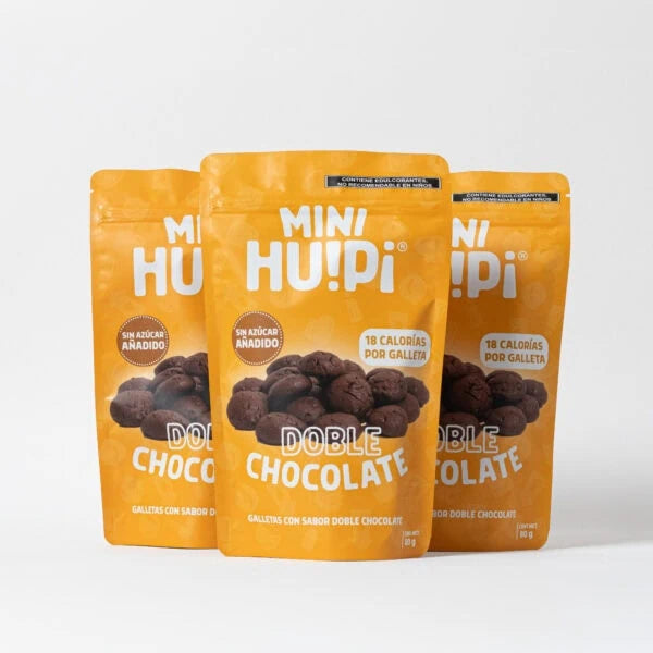 GALLETA MINI DOBLE CHOCOLATE HUIPI