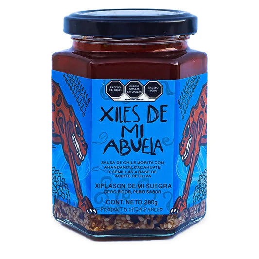 SALSA XILE MORITA CON CACAHUATE